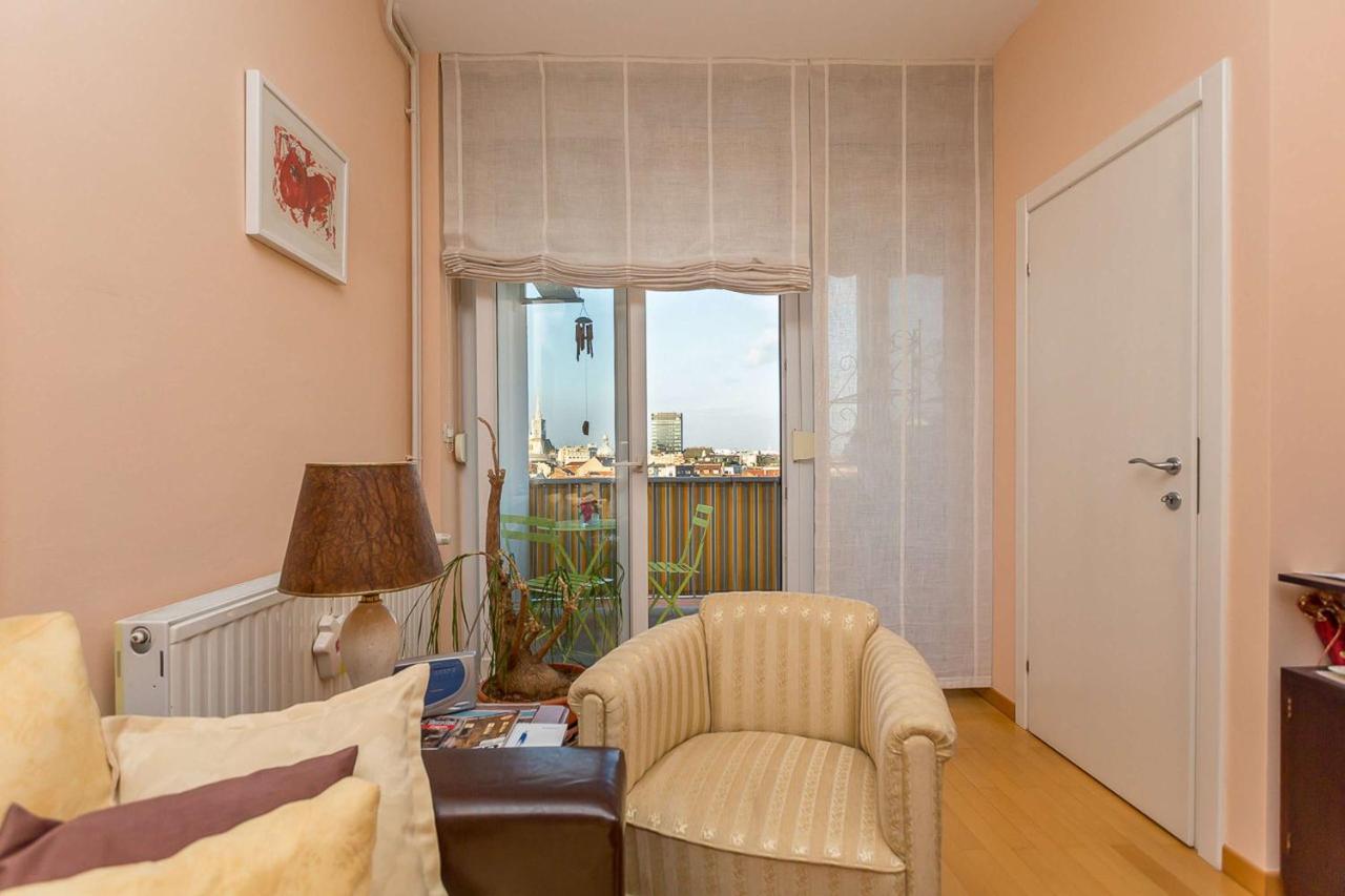 Appartement Art Deco Zagreb Centre View Chambre photo