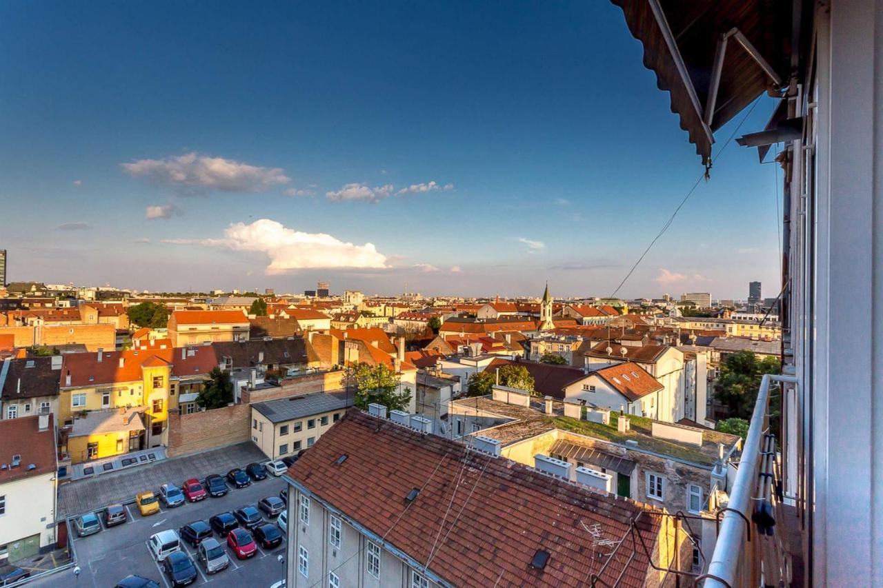 Appartement Art Deco Zagreb Centre View Chambre photo
