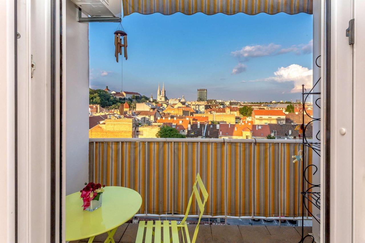 Appartement Art Deco Zagreb Centre View Chambre photo